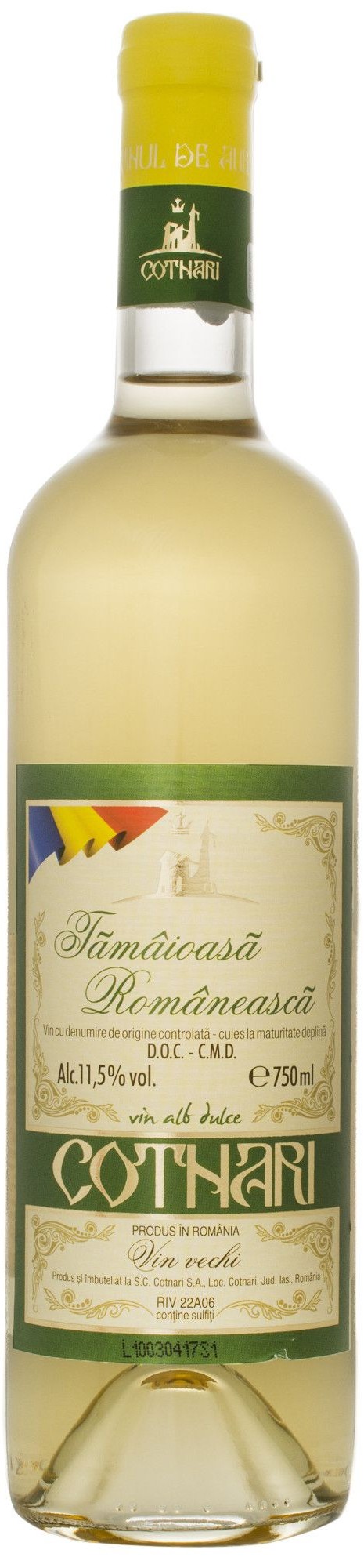 Tamaioasa Romaneasca DOC Cotnari