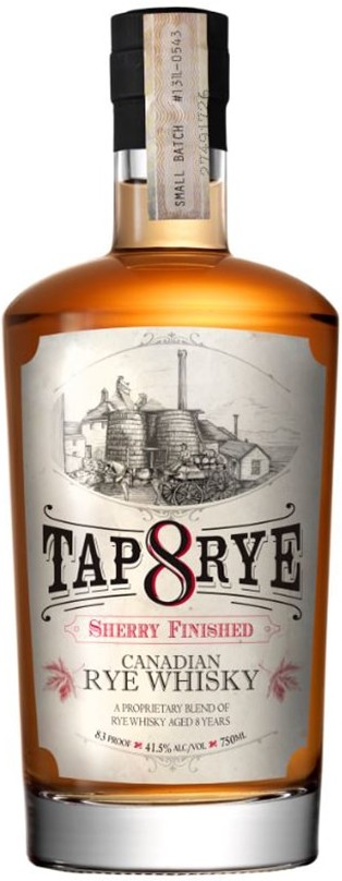 Tap Rye Sherry Finished 8 Year Canadian Whisky