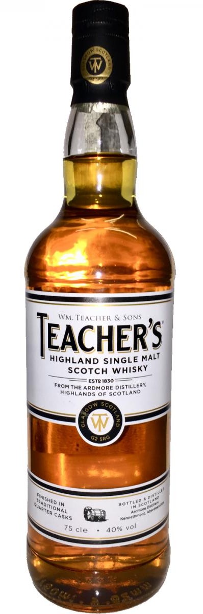 Teacher's Single Malt Scotch Whisky