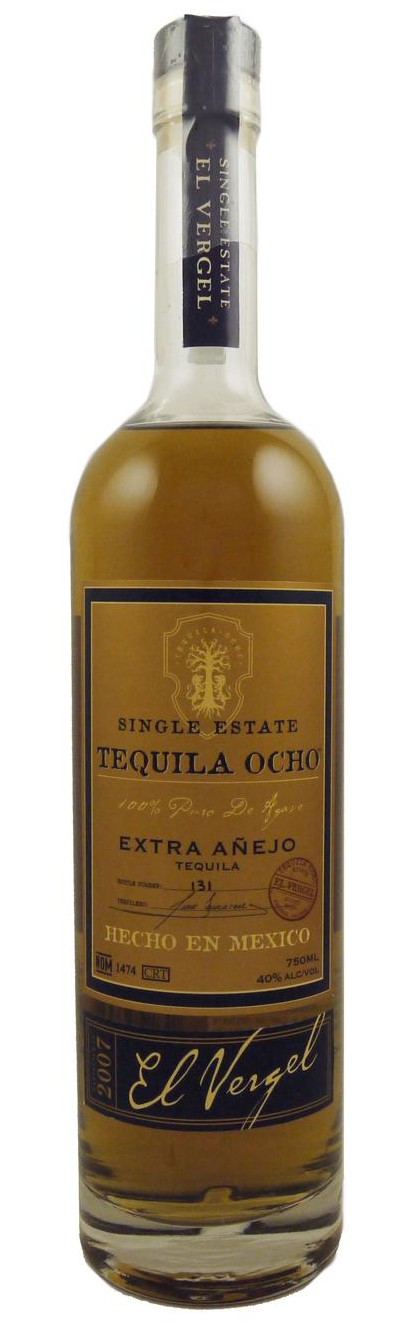 Tequila Ocho Extra Anejo El Vergel
