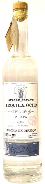 Tequila Ocho Plata Las Pomez 2009