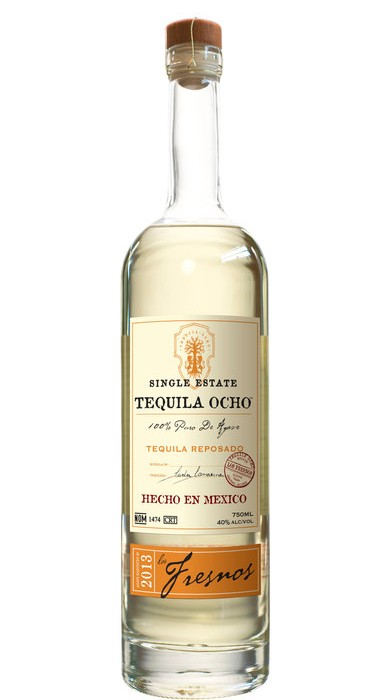 Tequila Ocho Plata Los Fresnos 2013