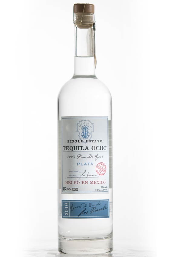 Tequila Ocho Plata Los Mangos 2010