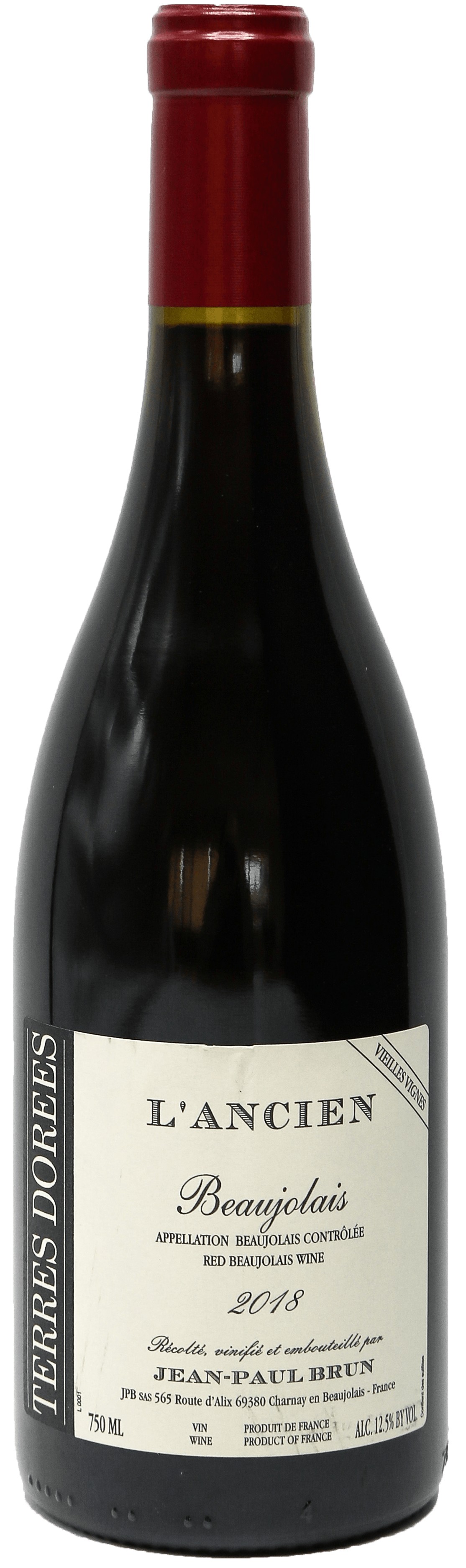 Terres Dorees Beaujolais L'Ancien Vieilles Vignes 2018