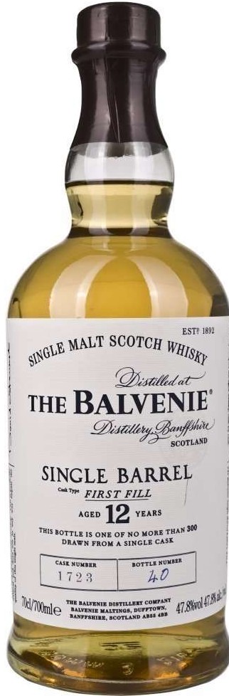 The Balvenie 12 Year Single Barrel First Fill