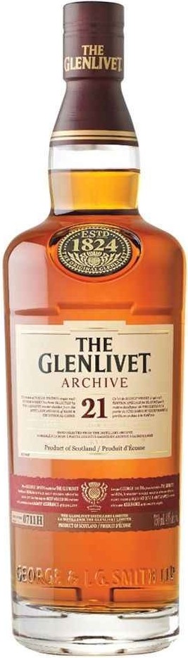 The Glenlivet 21 Year Archive 750 mL