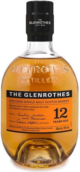 The Glenrothes 12 Year Single Malt Unchillfiltered Scotch