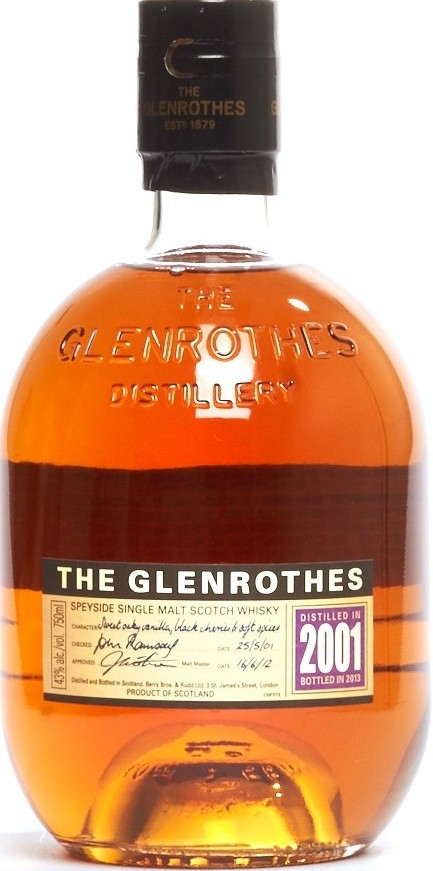 The Glenrothes 2001 Whiskey