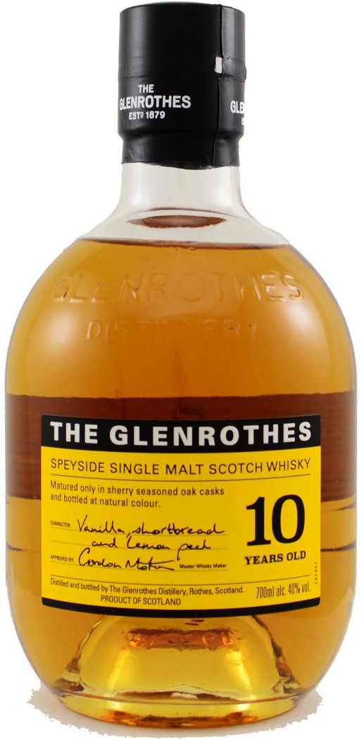 The Glenrothes Single Malt 10 Year Scotch