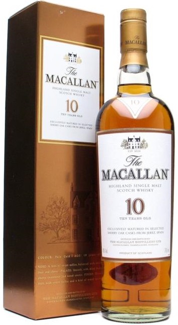 The Macallan 10 Year Sherry Oak