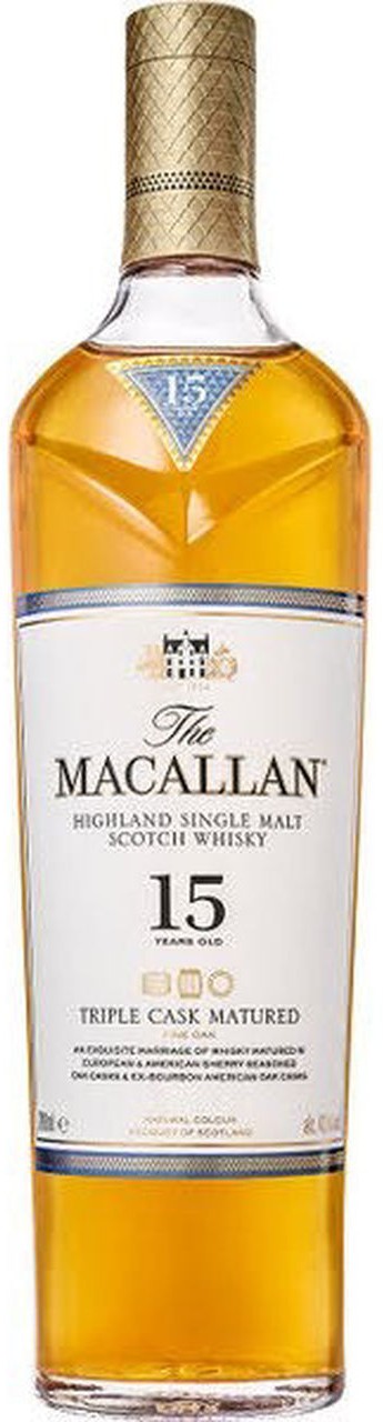 The Macallan 15 Year Single Malt Triple Cask