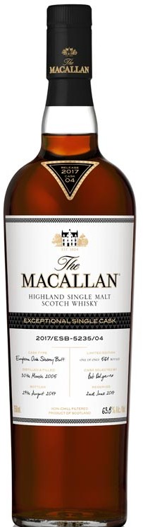The Macallan Exceptional Single Cask 2017