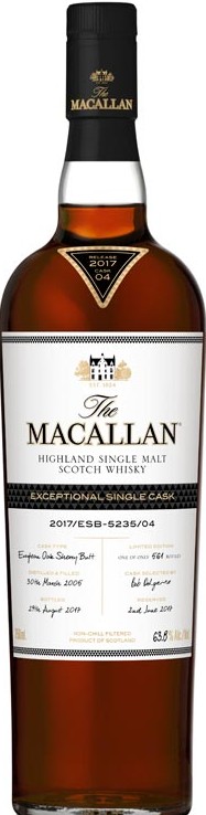 The Macallan Exceptional Single Cask 2017