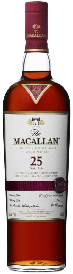 The Macallan Sherry Oak 25 Years Old