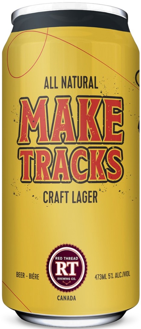 The Red Thread Brewing Co Make Tracks Craft Lager