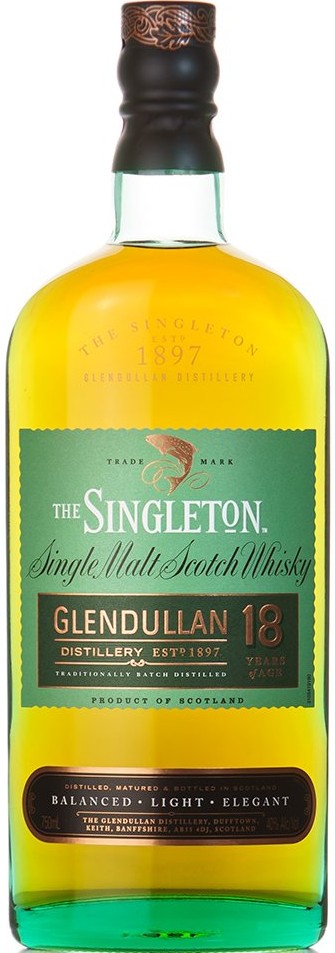 The Singleton of Glendullan 18 Year