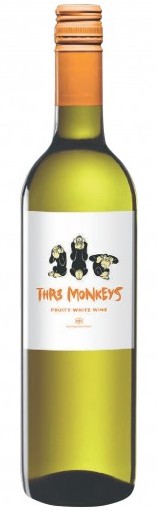 Thr3 Monkeys White