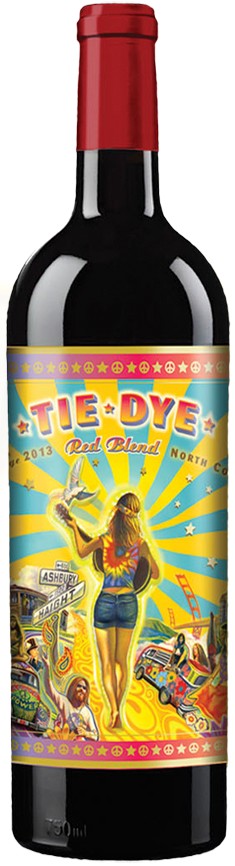 Tie Dye Red Blend