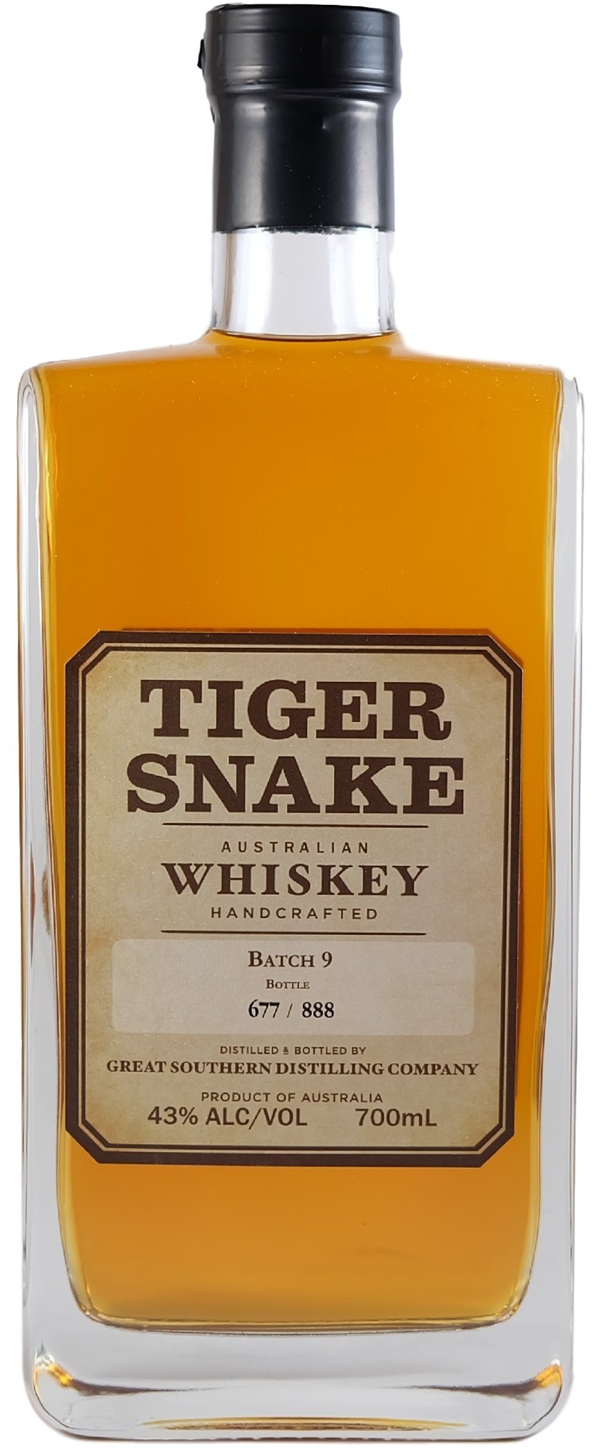 Tiger Snake Sour Mash Whiskey 5th Batch