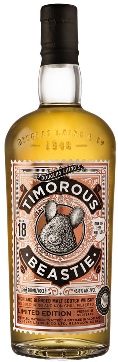 Timorous Beastie 18 Year Scotch Whisky