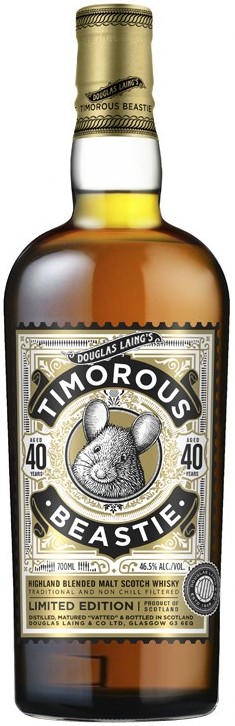 Timorous Beastie 40 Year Scotch Whisky