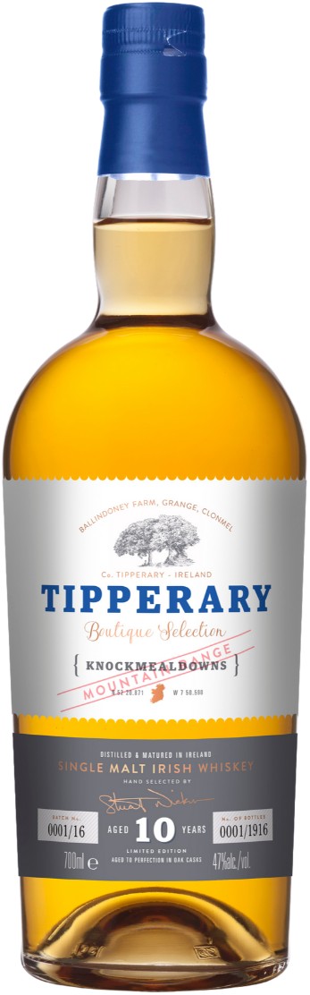 Tipperary Knockmealdowns 10 Year Irish Whiskey 750mL