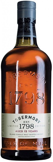 Tobermory 15 Year Whiskey