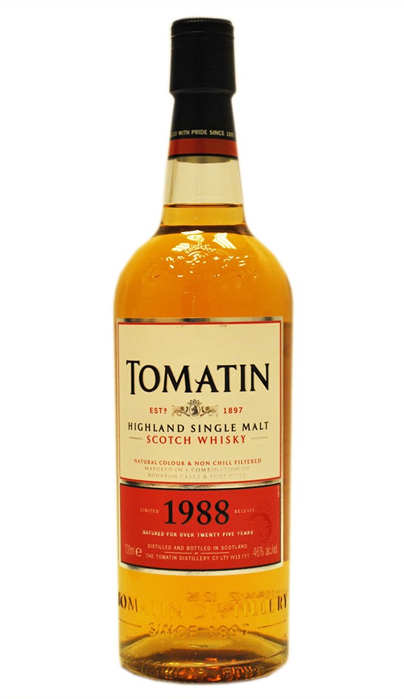 Tomatin 1988 25 Year