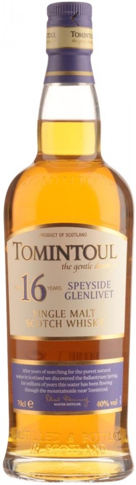 Tomintoul 16-Year-Old Speyside Glenlivet Single Malt