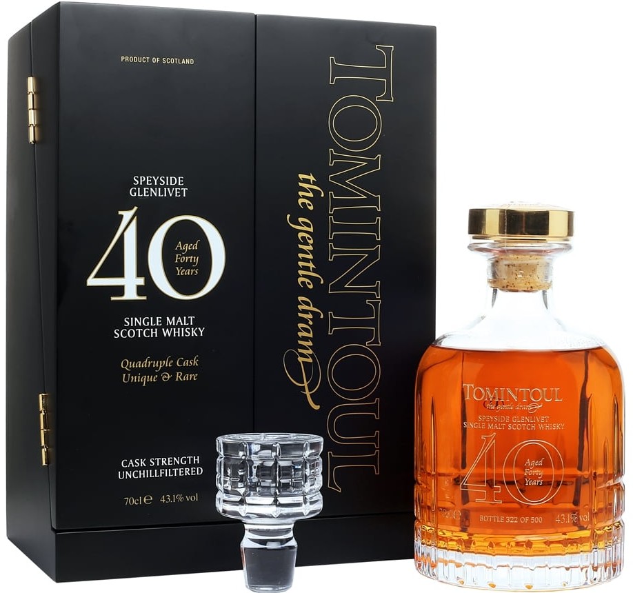 Tomintoul 40 Year Quadruple Cask