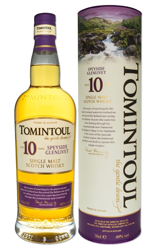 Tomintoul Speyside Glenlivet Single Malt
