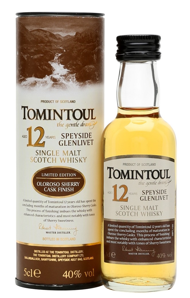 Tomintoul Speyside Glenlivet Single Malt 12 Year