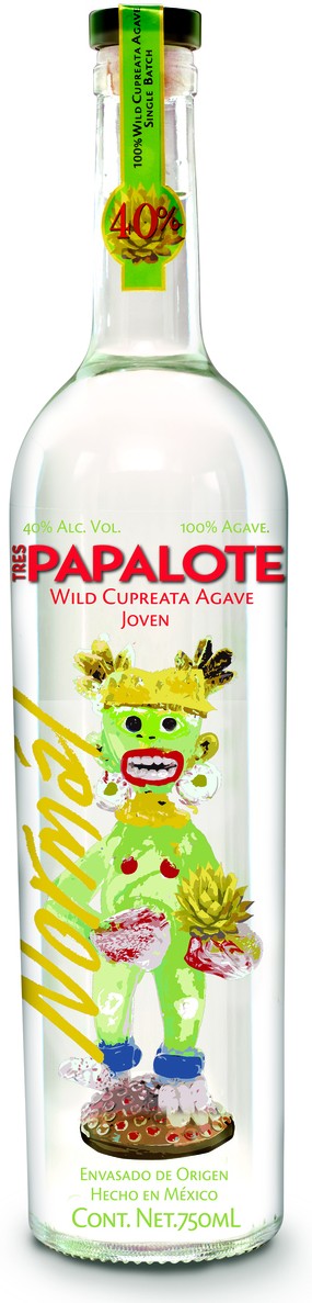 Tres Papalote Wild Cupreata Agave Joven Mezcal