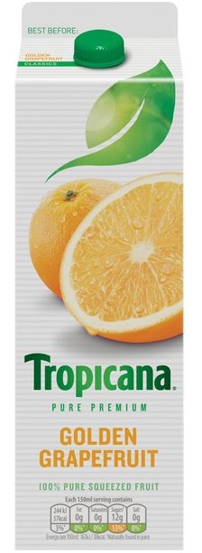 Tropicana Golden Grapefruit Juice