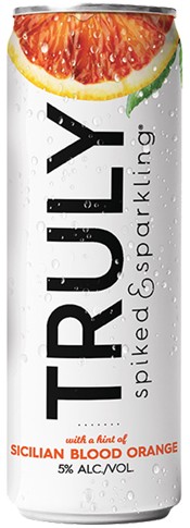 Truly Spiked and Sparkling Blood Orange