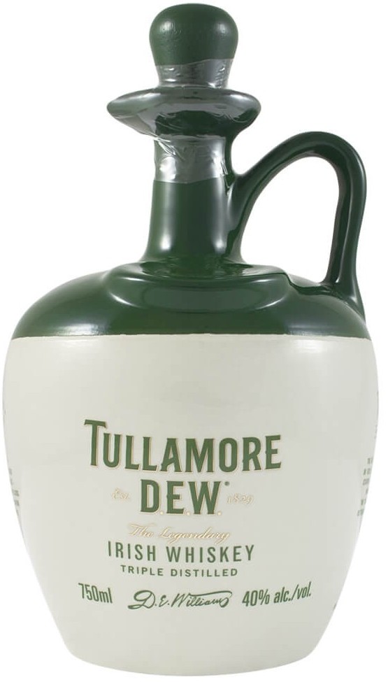 Tullamore Dew Irish Whiskey Crock