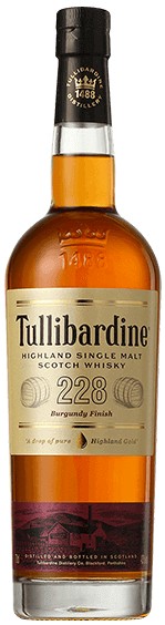 Tullibardine 228 Burgundy Finish Whiskey