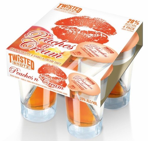 Twisted Shotz Peaches n Cream