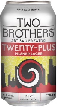 Two Brothers Twenty-Plus Pilsner Lager