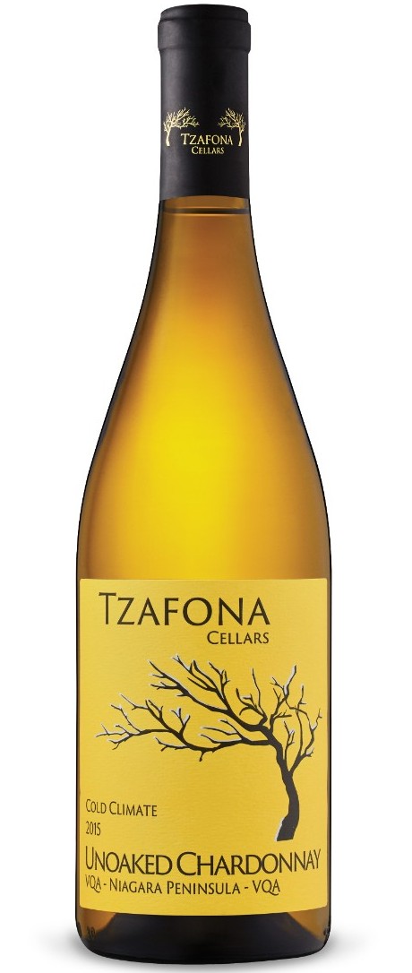Tzafona Cellars Cold Climate Unoaked Chardonnay 2015
