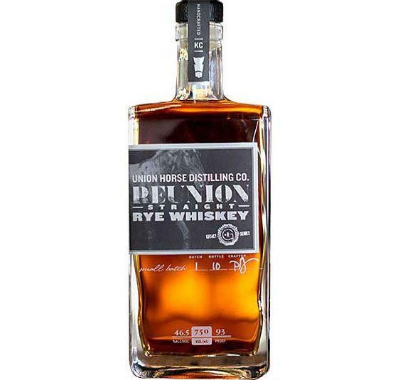 Union Horse Reunion Straight Rye Whiskey