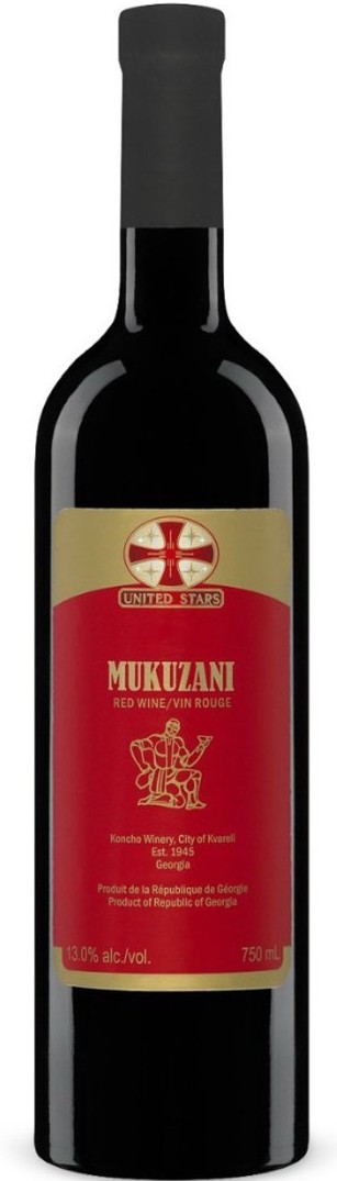 United Stars Mukuzani Dry, Kakheti