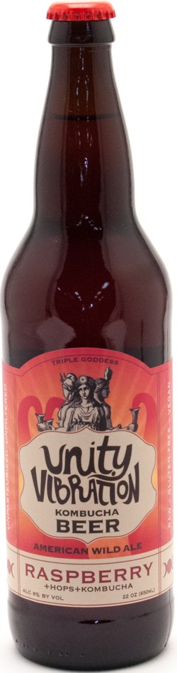 Unity Vibration Triple-Goddess Raspberry Kombucha Beer
