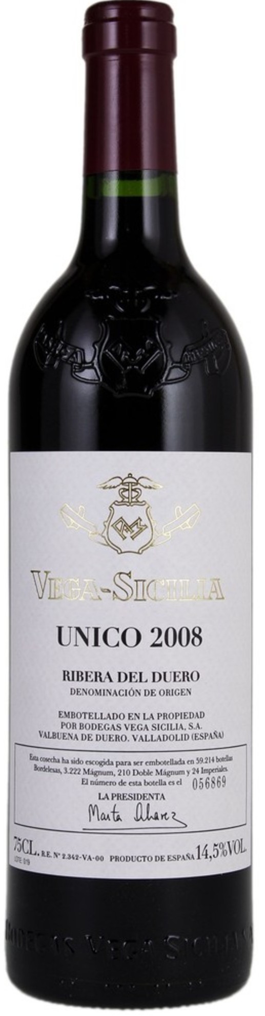 Vega Sicilia Unico Ribera del Duero 2008