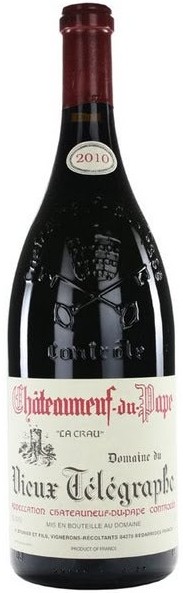 Vignobles Brunier Domaine du Vieux Telegraphe Chateauneuf du Pape La Crau 2017