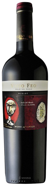 Vina Tinajas Viejo Feo Merlot 2019