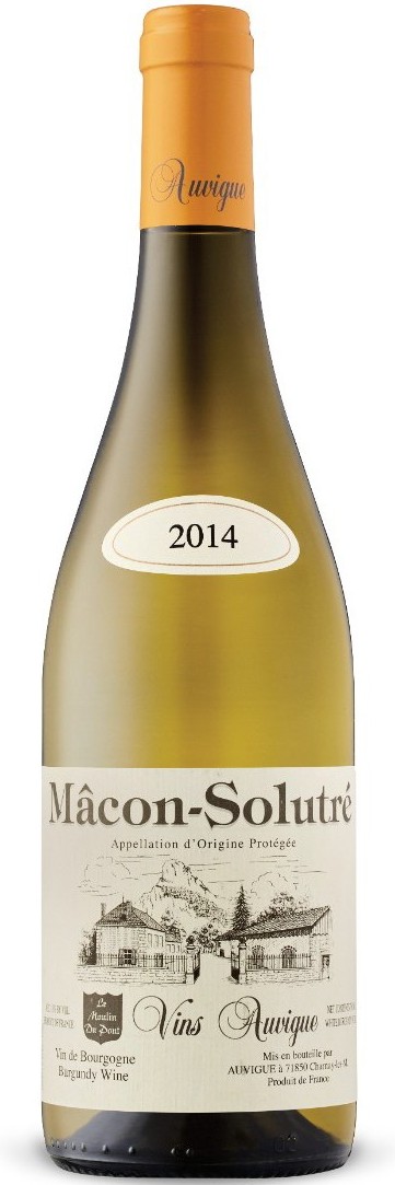 Vins Auvigue Le Moulin Du Pont Macon 2014