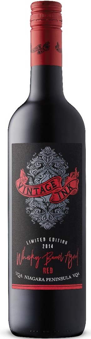 Vintage Ink Whisky Barrel Aged Dark Red 2014