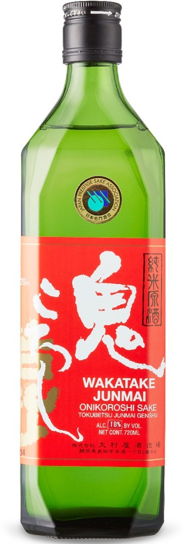 Wakatake Onikoroshi Junmai Genshu Sake