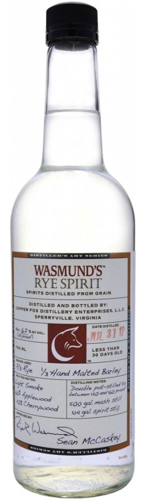 Wasmund's Rye Spirit